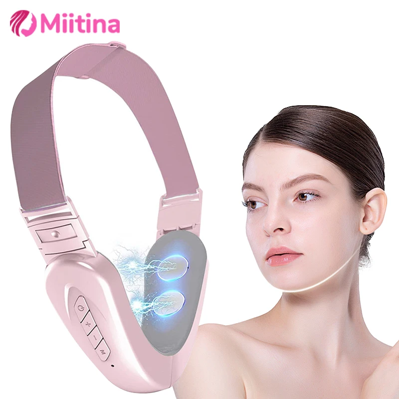 الكهربائية الوجه الخامس رفع مُدلك بالاهتزاز العلاج جهاز رفع الوجه الذقن المزدوجة الخامس الوجه على شكل رفع المضادة للتجاعيد العناية بالبشرة #1