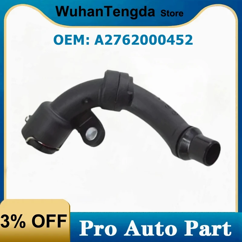

A2762000452 Engine Radiator Coolant Hose Pipe for Mercedse Benz W212 E350 2762000452