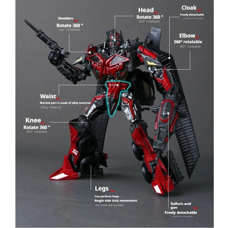Zabawka transformująca się w robota, model samochodu, kolekcja, aktywności, lalka, zestaw zabawek, wykwintny model robota, najlepszy prezent dla przyjaciół.