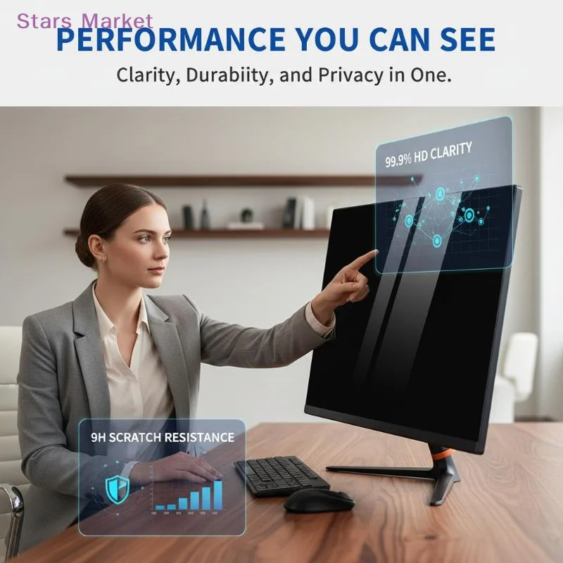 Monitor Privacy Filter - New Laptop PC Monitor Privacy Screen