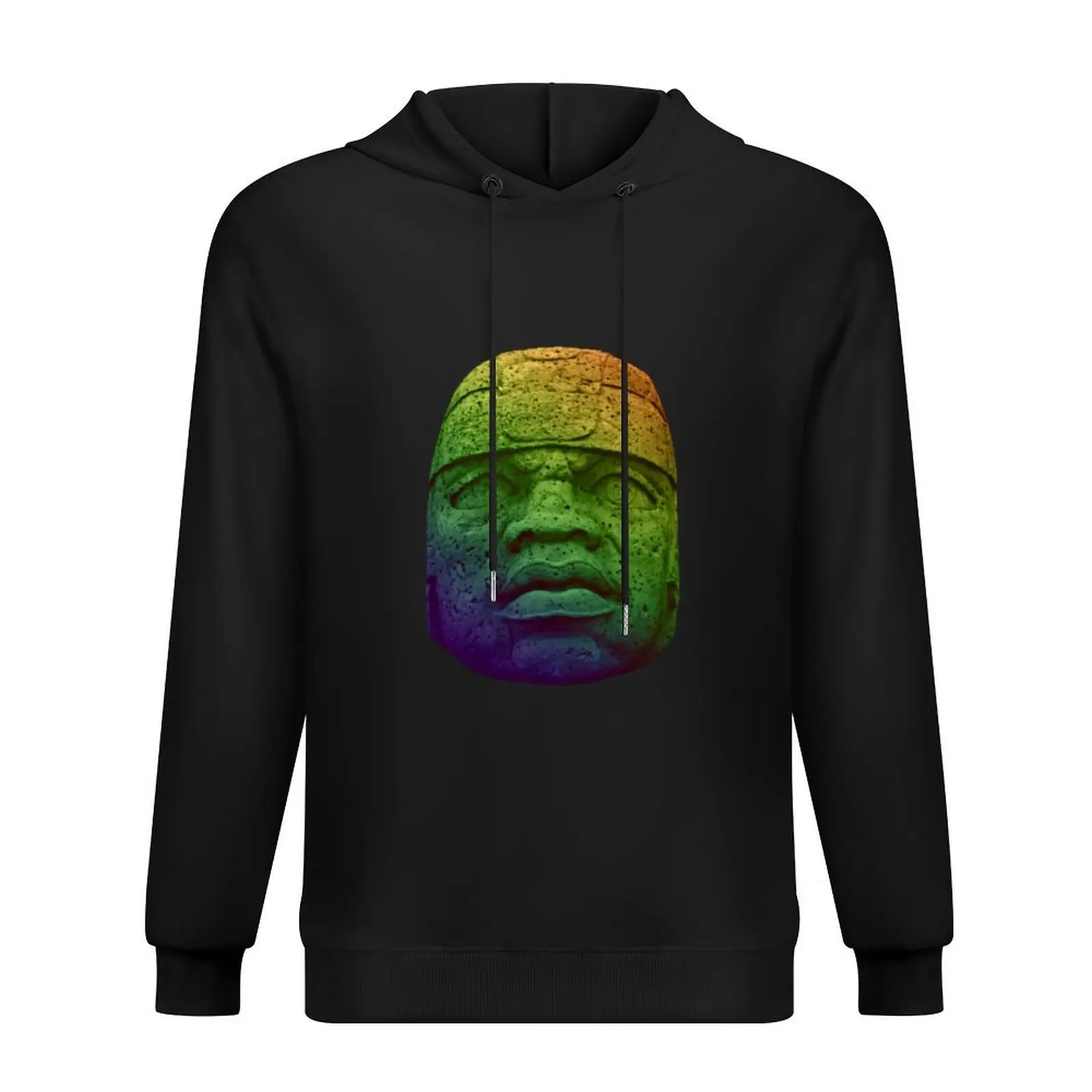 

Olmec Colossal Head Olmec Statue Mexico Olmec Head Hoodie autumn jacket men fashion men men clothes blouse hoodie graphic