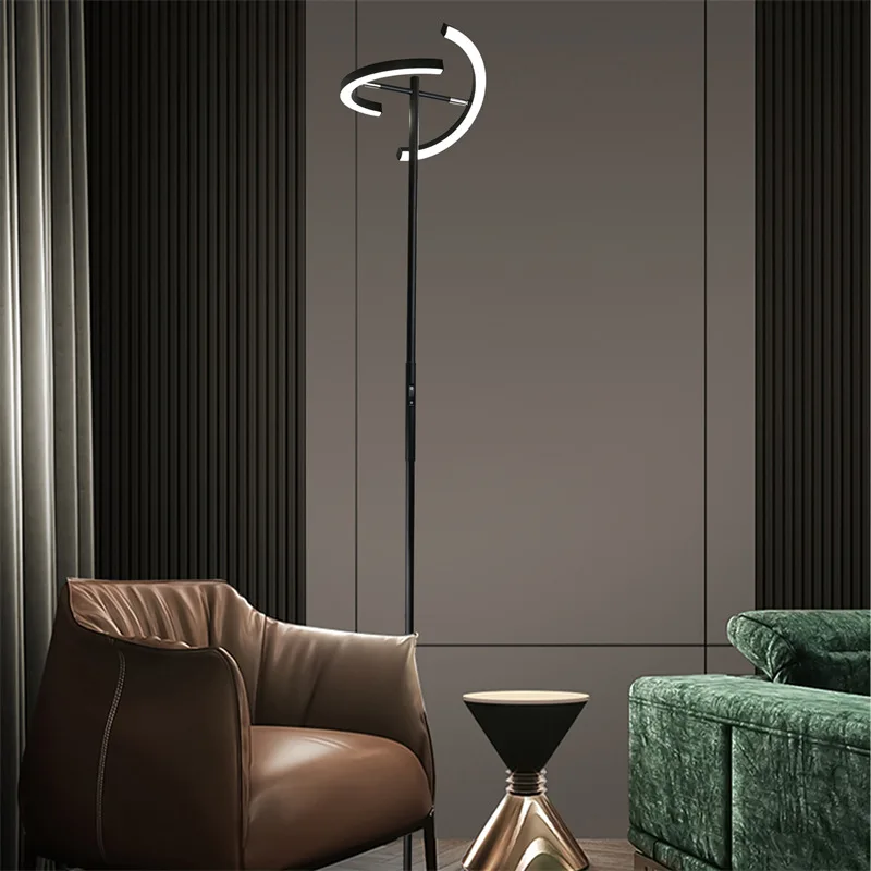 Lampe LED rotative au design moderne simpliste, luminaire décoratif d'intérieur, idéal pour un salon, une chambre à coucher ou un bureau, 2024