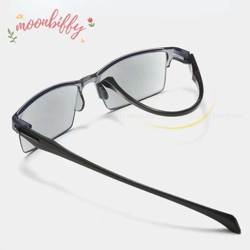 Smart Automatic Zoom Eyeglasses Anti-Blue Light Reading Glasses Men Women Optical Spectacle Computer Eyeglass