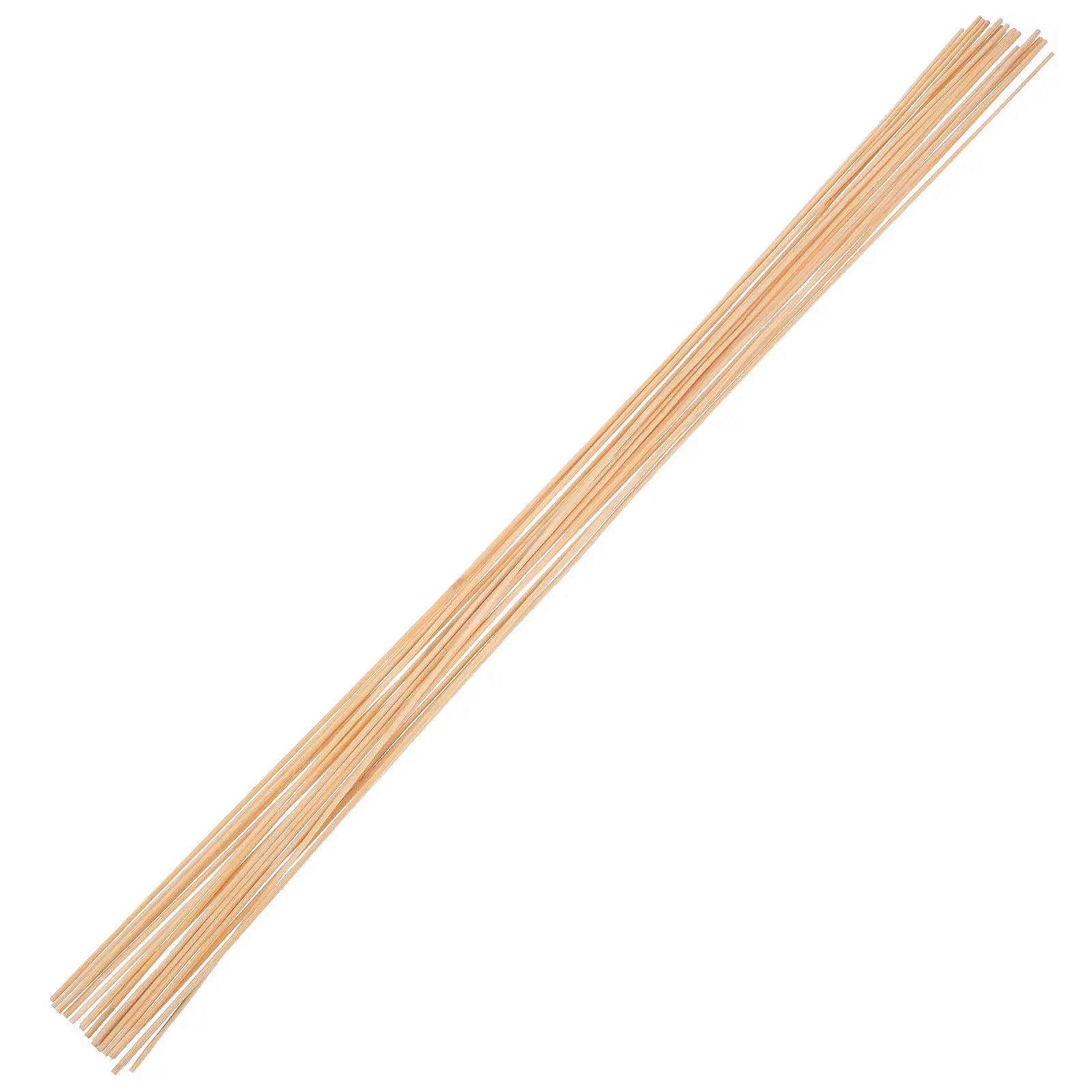 50Pcs Kite Making Bamboo Rods 50Cm Strong Flexible Craft Sticks for Kite Frames DIY Children Creative Building Outdoor Fun