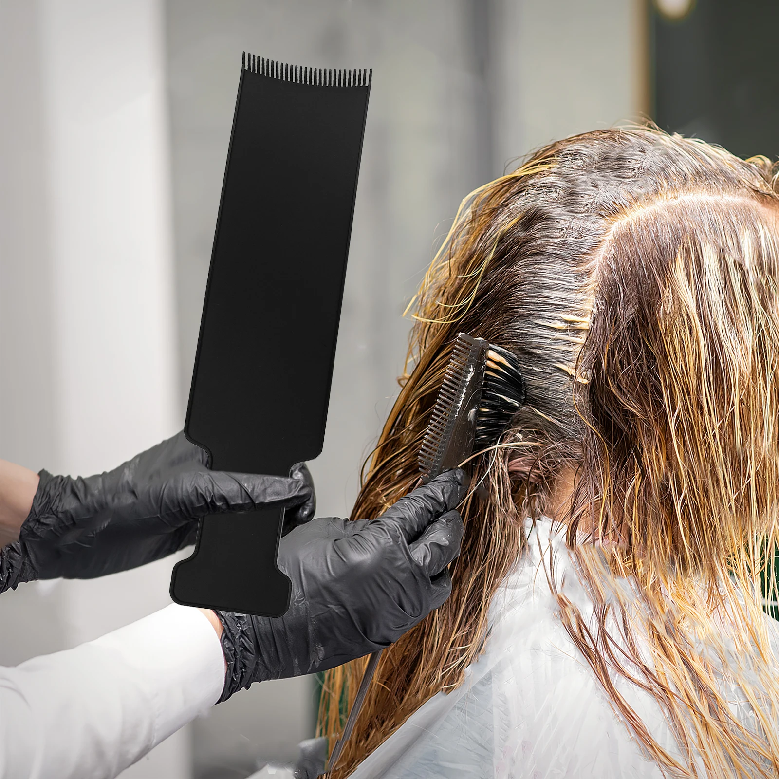 

3 шт., инструменты для краски для волос, доска для мелирования балаяжа, профессиональный набор для окрашивания волос, домашний салон, парикмахерские принадлежности