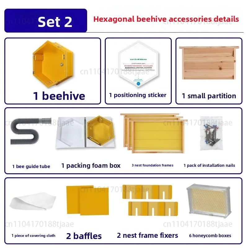 Colmeia de parede equipamento de apicultura interna