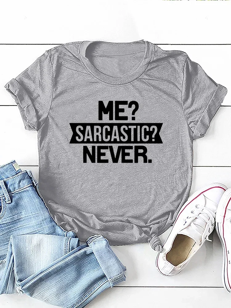 لي الساخرة أبدا إلكتروني طباعة المرأة تي شيرت قصير الأكمام س الرقبة فضفاضة المرأة التي شيرت السيدات تي شيرت بلايز Camisetas Mujer Y2K