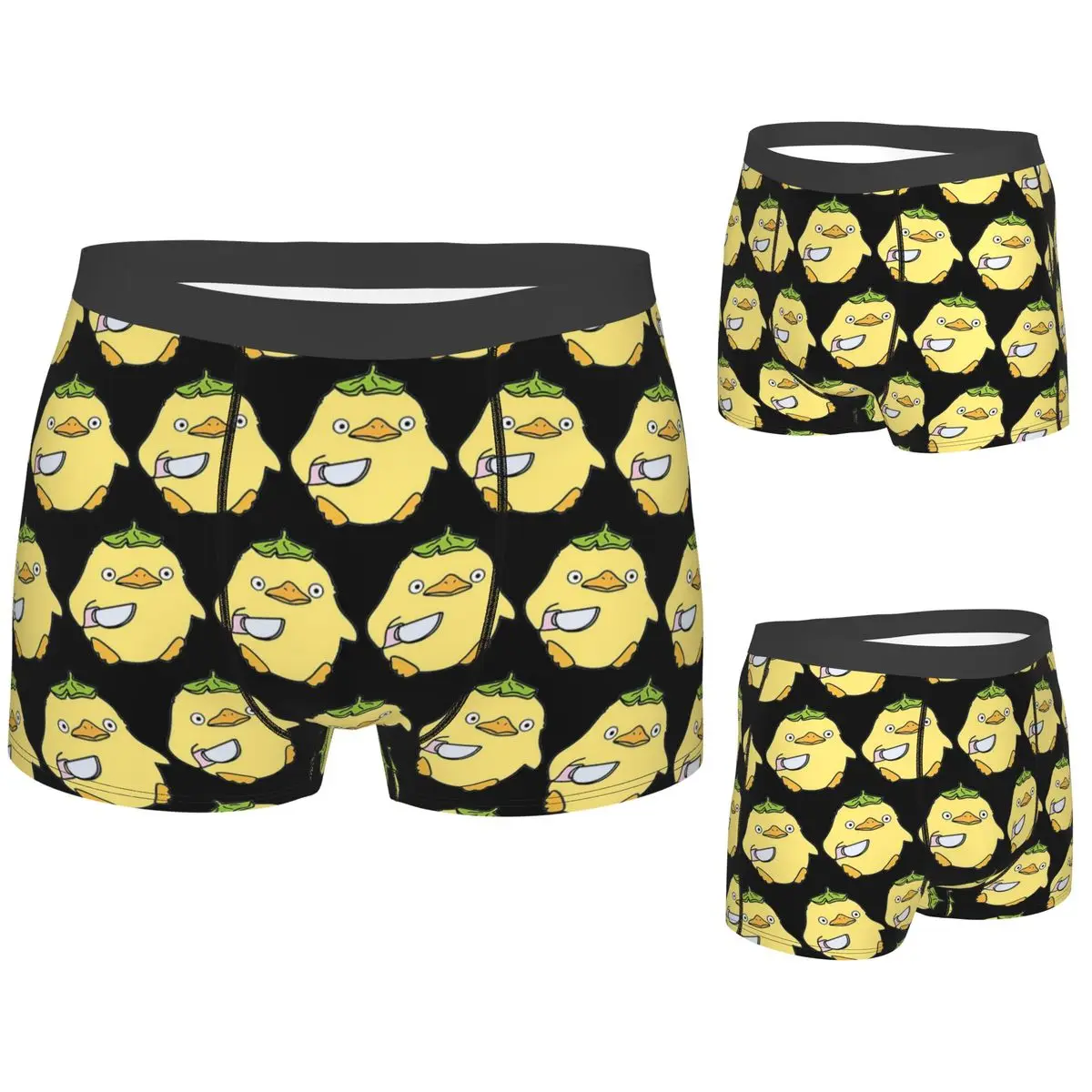 

Boxer Underpants Shorts Knife Duck Studio Ghibli Panties Men Breathable Underwear for Homme Man Boyfriend Gift