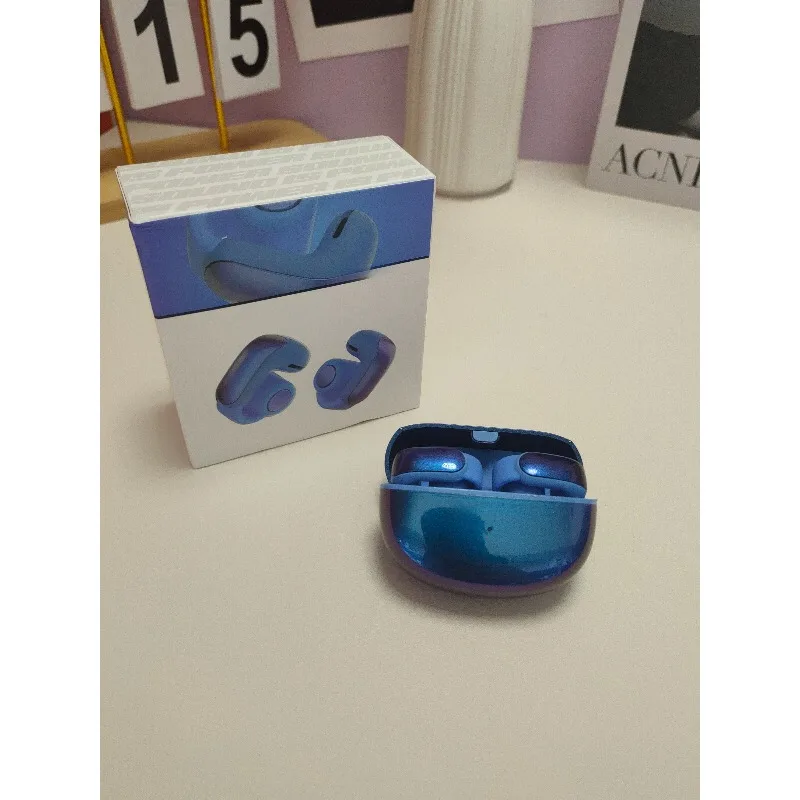 Nuevos auriculares FORV12 inalámbricos Bluetooth 5,3 auriculares de extremo abierto auriculares deportivos estéreo llamada HD auriculares con Clip para la oreja