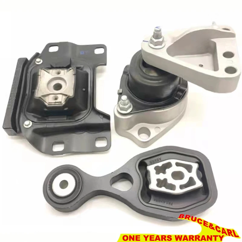 3PCS Trans Engine Motor Mount Fit Ford Explorer 2.3L Turbo 4WD 2016-2018 BB5Z-6038F FB5Z-6068B FB5Z-6038E