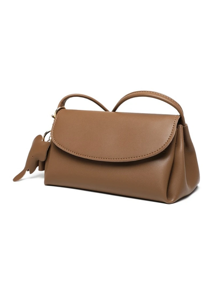 

Faionable Soft Leather Crossbody Bag Women's Single oulder Bag Versatile Briti Sle Magnetic Bule Closure Casual Lei...