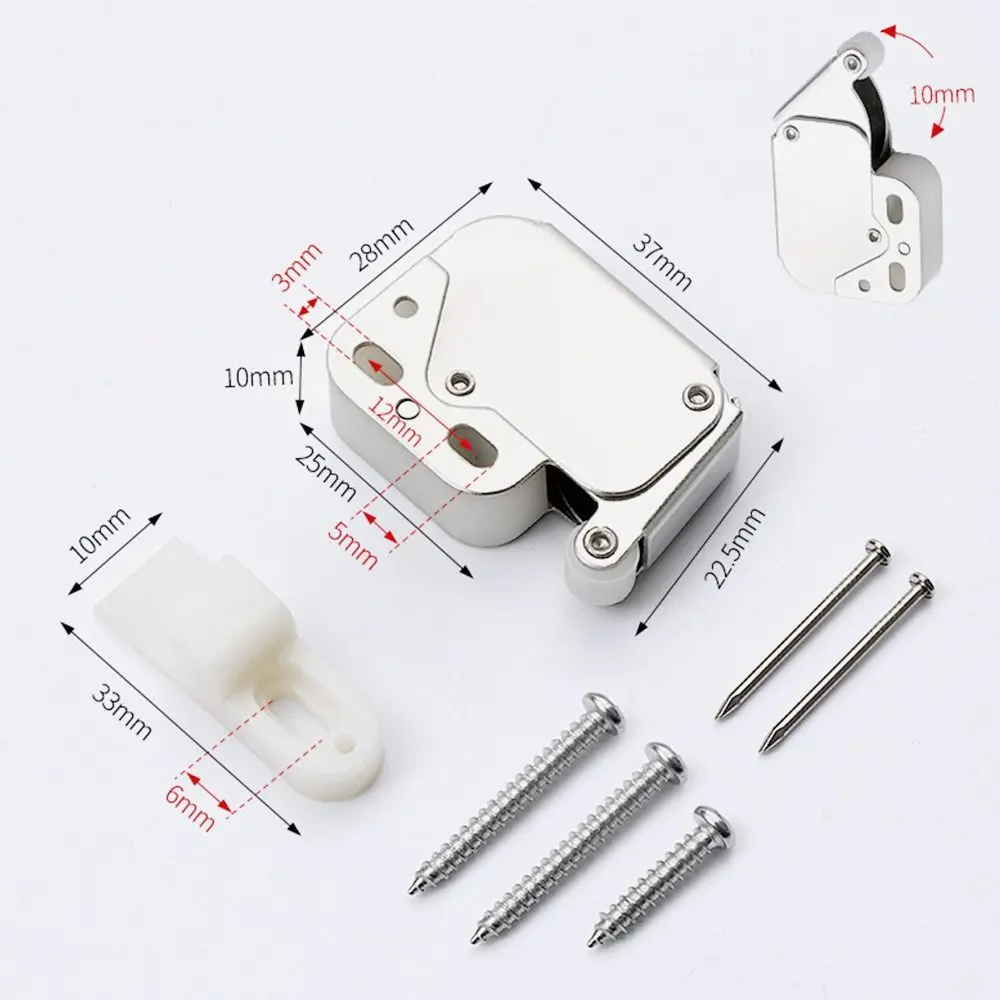 خزانة منزلقة متينة لباب الخزانة ، طارد الباب ، مشبك الباب ، انزلاق الشفط ، أثاث الماسك