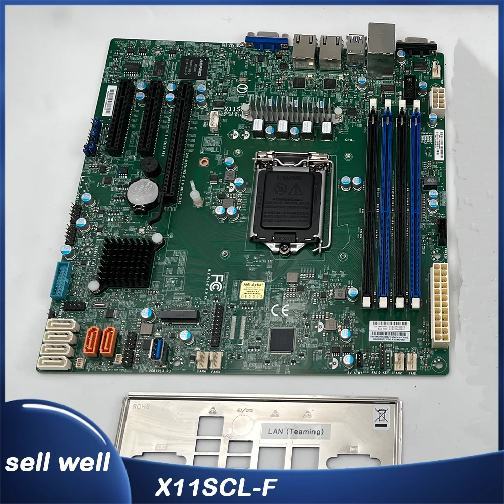 

C246 Server motherboard support I8 I9 X11SCL-F