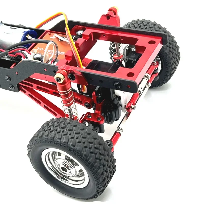 MN78 MN168 4szt Metalowy amortyzator przedni i tylny do MN78 MN-78 MN 78 1/12 RC Car Ulepszenia Części Akcesoria