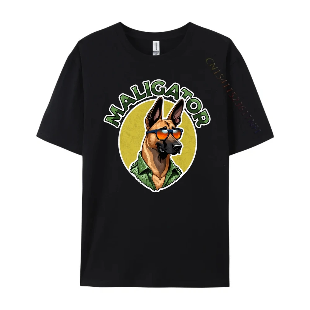 Belgian Malinois Maligator Owner Belgian Shepherd Grahpic Tee Shirt Comfortable Sale Design