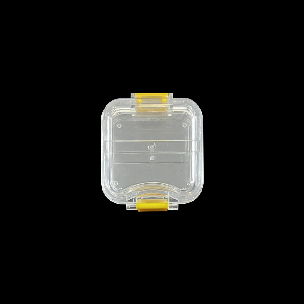 Transparent Dental Tooth Box With Film with Membrane Denture Storage Implant Plastic Boxes Teeth Container Case Lab Supply