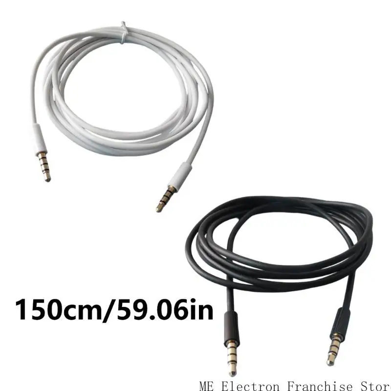 T5EA Universal 3.5 มม. ชายถึงสายเคเบิลหูฟังพร้อมเคล็ดลับชุบทองจะช่วยเพิ่มเสียงการได้ยิน