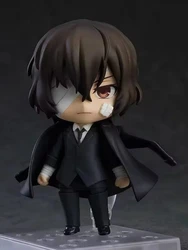 10CM Anime Bungo Stray Dogs dazai osamu Q Version Joint replaceable Action Figures PVC Model Statue Desk Decor doll Toy Gifts