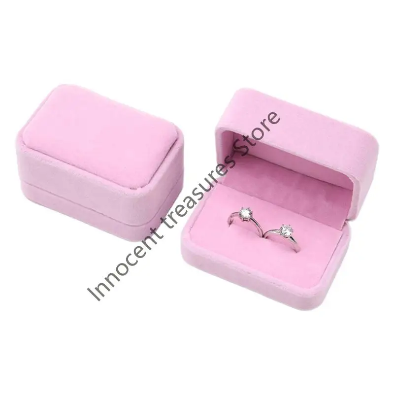 

3XUA Ring Box Earrings Jewelry Box Ring Earrings Gift Box Jewelry Display Box