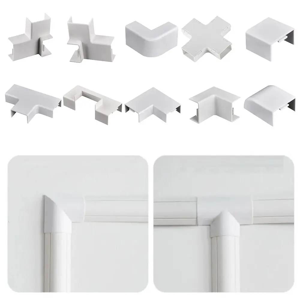 Wire Organizer PVC Junction Box Dust-proof Power Cable Protector Wire Protection Cover Durable Electrical Wire Box