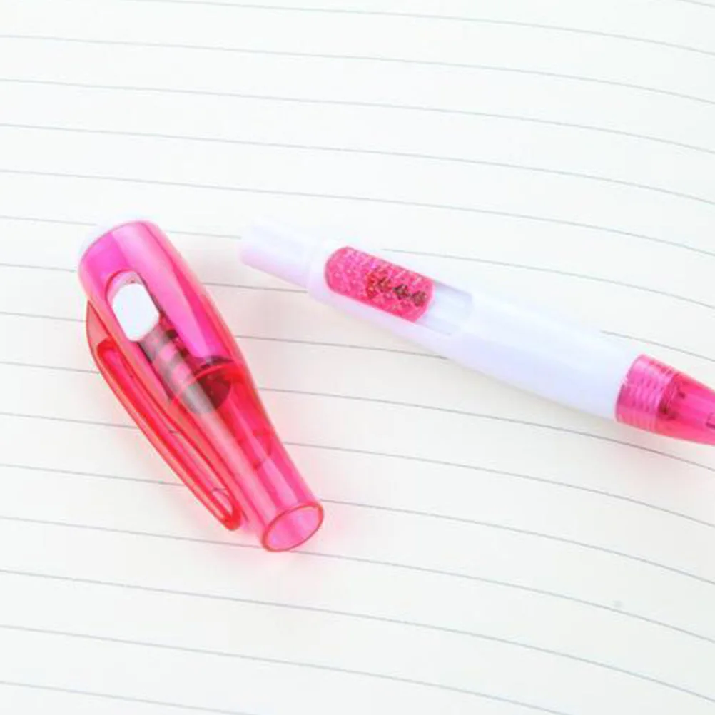 

10pcs Ballpoint Pens Multi-Function Light Up Kids School Office Home Smooth Writing No Skid Comfortable Gift Assorted Patterns
