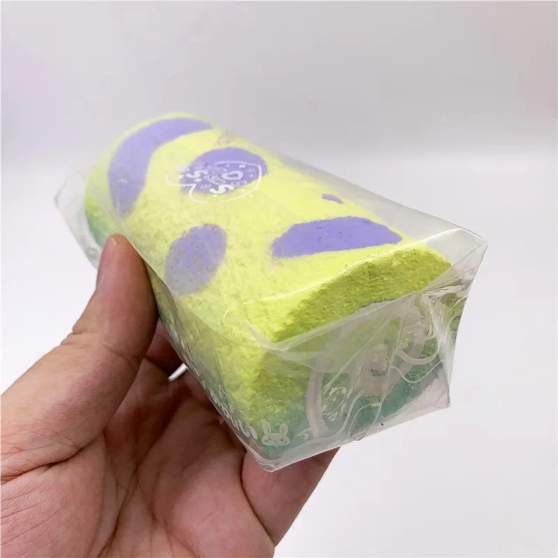 Cute Simulated Towel Cake Roll PU Slow Rebound Toys Creative Soft Pinch Music Fidget Toy Children Adult Decompression Toys