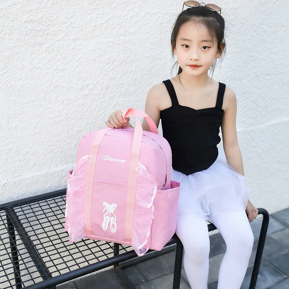 

Рюкзак для танцев для девочек, легкий, регулируемый, удобный, для балета, школы, путешествий, улицы, дошкольного возраста и детского сада