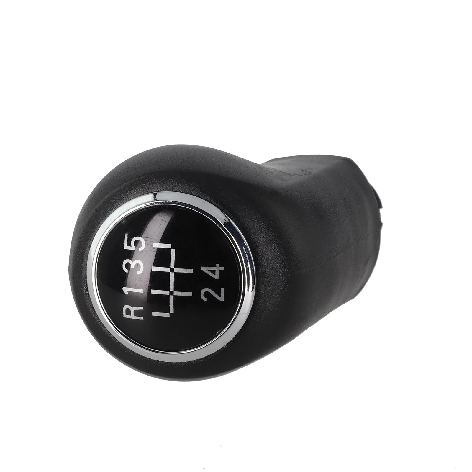 

Black Leather Knob Gear Shift Knob Car Modification Automobile Interior Easy Installation For Manual Transmission