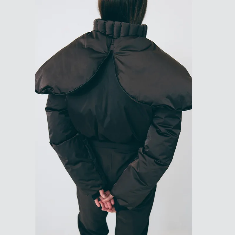 Women\'s Detachable Hooded Ski Suit Jumpsuit Winter Sports Warm Clothing Outdoors Commuter Clothes Women\'s New Casual Clothes