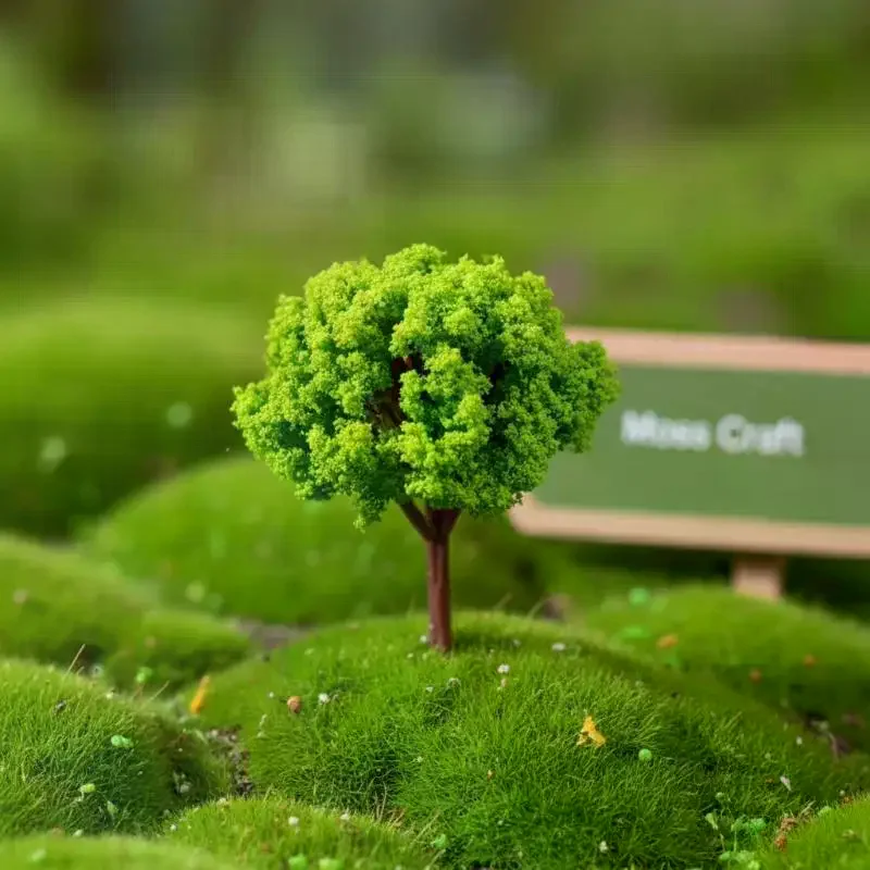 Mini Artificial Flower Trees With Vivid Colors And Realistic Look Perfect For Fairy Garden Micro Landscape DIY Decor
