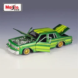 Maisto 1:26 1987 Chevrolet Caprice Alloy Sports Car Model Diecasts Metal Toy Classic Racing Car Model Simulation Childrens Gifts