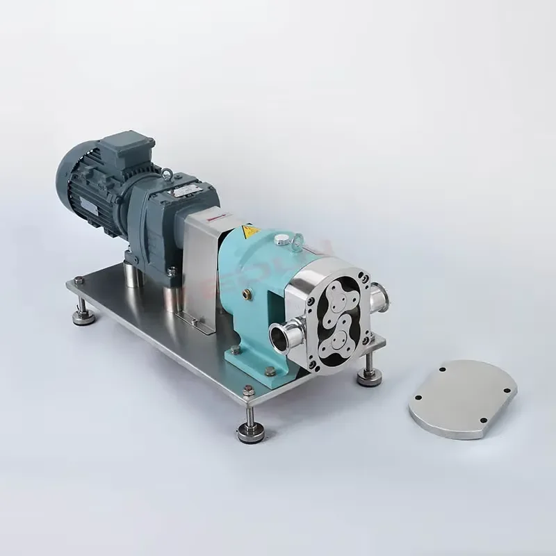 Stainless Steel Sanitary Mechanical Lobe Pump for Honey Liquid Customized OEM Support