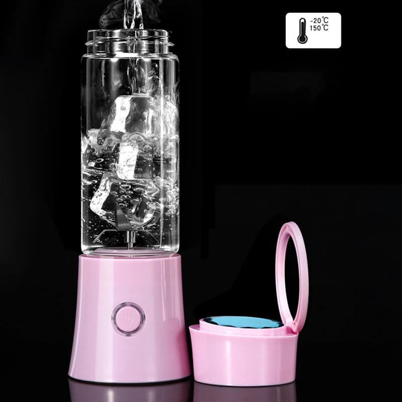 480Ml Portable USB Charging Fruit Shake Cup Home Quick Juicer Multi-Functional Mini Portable Juicer For Home&Travel