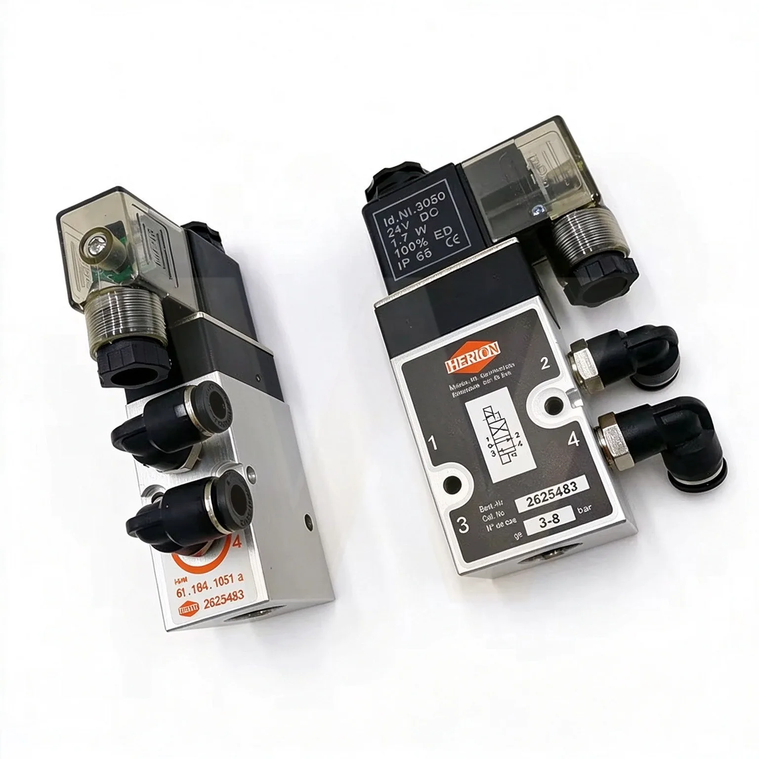Airflow Control Valve 4/2 Way Pneumatic Solenoid Valve for Heidelberg SM102 CD102 SM74 Printing Press Spare Parts 61.184.1051 26