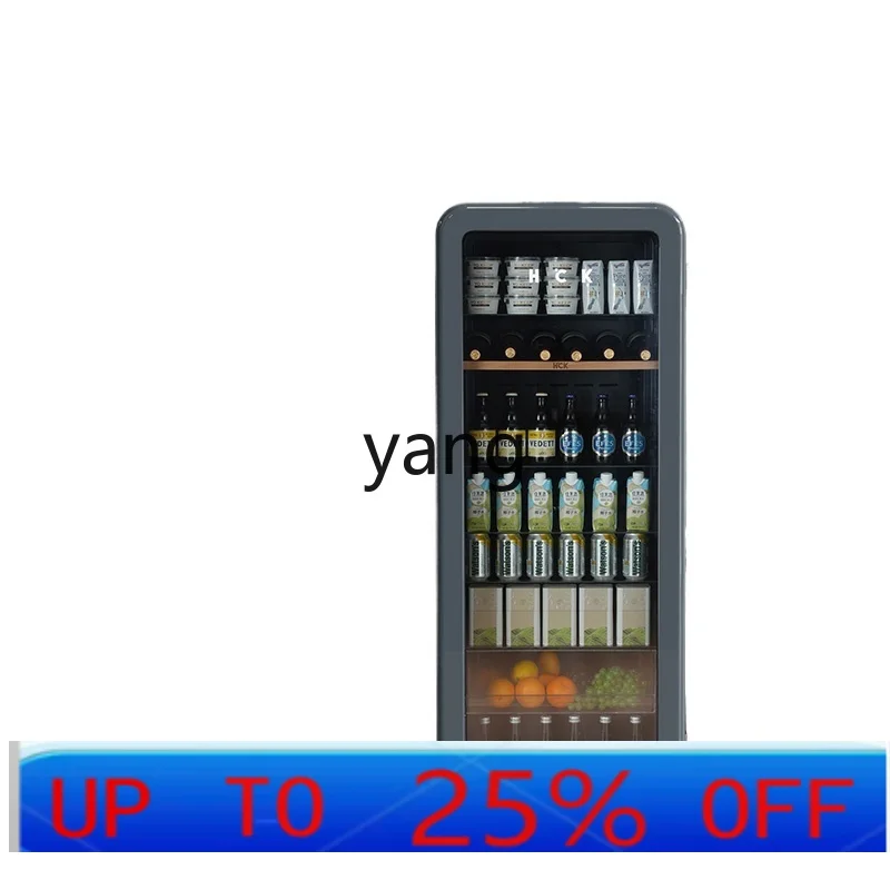 

Холодильный шкаф CX холодного серого цвета, ультратонкий, встраиваемый, для дома, для гостиной, для напитков, высококачественный.