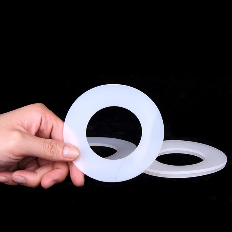 O-Ring Silicone Rubber Flat Gaskets Water Heater Faucet Soft Rubber Seal Gaskets Heat Resistant Avirulent Insipidity Seal Washer