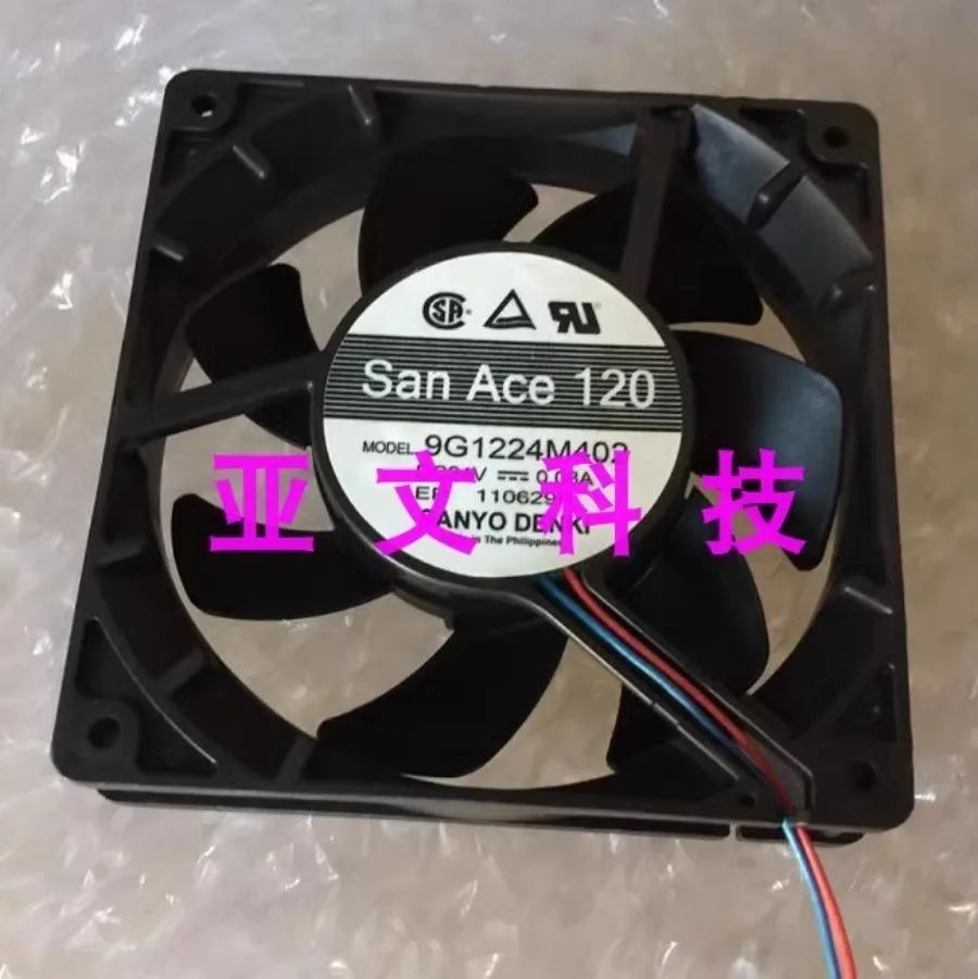 For Sanyo SANACE120 9G1224M402 24V 0.08A 120*120*25MM Inverter Cooling Fan