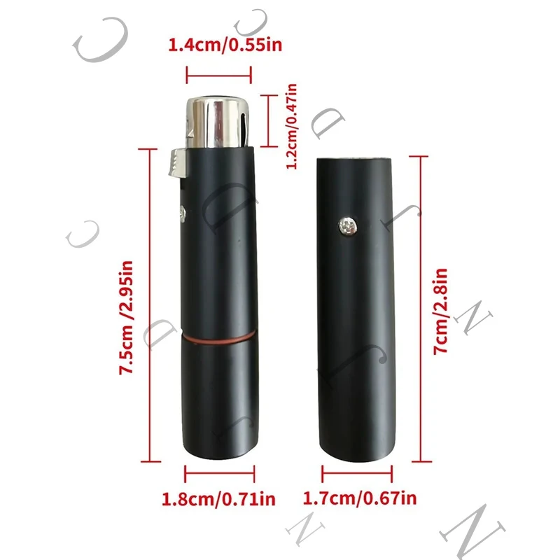 Professional Audio Tester, DL-XLR Sniffer/Sender Quick Fault Detection In Live Sound And Studio Recording