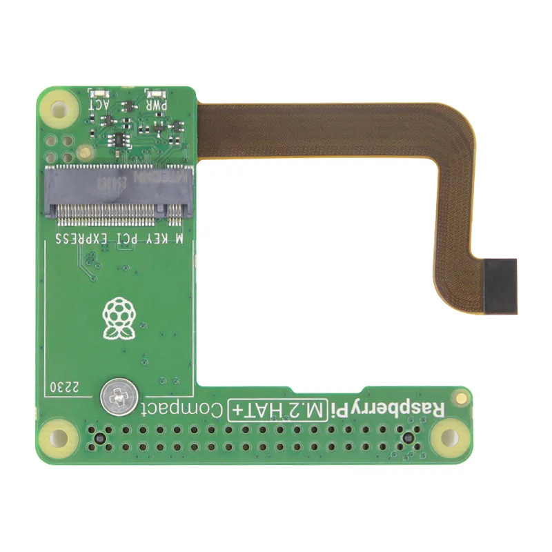 Raspberry Pi 5 PCIe to NVMe SSD Expansion Board, M.2 HAT+ Compact 2230 Hard Drive Adapter Board