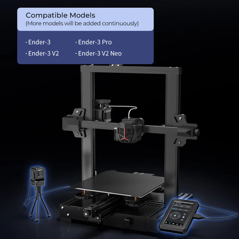 Creality nebula smart kit mit 4,3 zoll touchscreen und nebel kamera usb schnitts telle für ender 3 /Ender-3 pro/Ender-3 v2/v2 neo