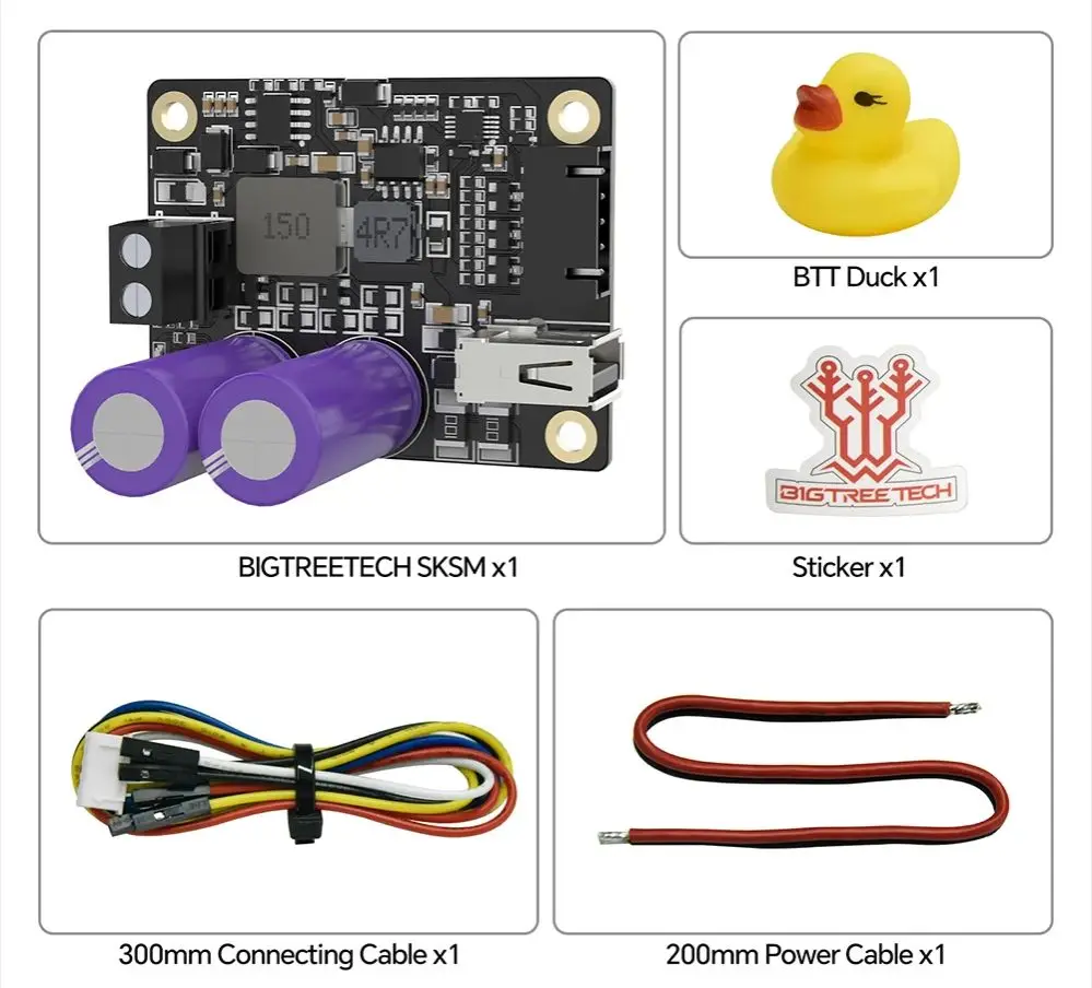 Modulo di protezione dell'alimentazione BIGTREETECH SKSM con sistema SBC Protezione di rilevamento immagini e corrente Alimentatore Raspberry Pi