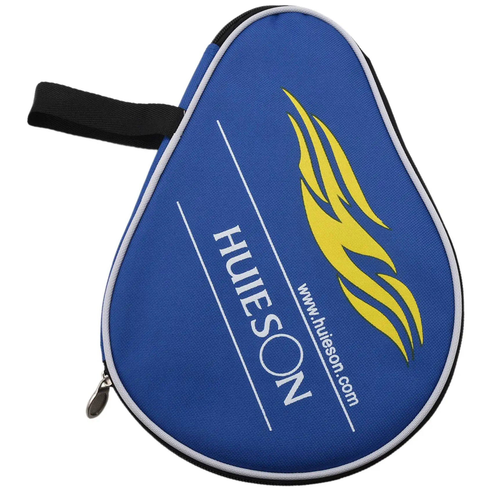 HUIESON One Piece Professional Ping Pong Case Cover with Balls Bag or Table Tennis Rackets Bat Bag Oxford(Blue)