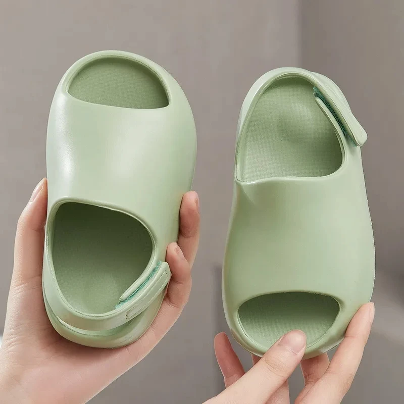 Pallene Lovely Kids Summer Sandals Children Soft Thick Bottom Slides Boys Girls Garden Shoes Home Slides Bathroom Baby Sandals