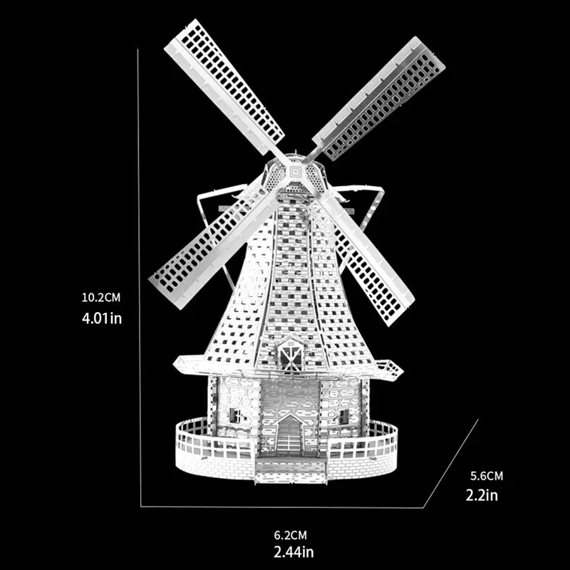 ของเล่นจิ๊กซอว์สำหรับเด็กชุดโมเดลโลหะ3D เอ็มไพร์สเตทตัดด้วยเลเซอร์แบบทำมือ