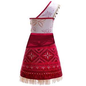 الفتيات فيلم جديد موانا 2 اللباس هالوين حزب مغامرة زي فتاة أميرة ملابس فاخرة أطفال موانا بوا خنزير الزي أعلى 6 مبيعات زي كرنفال فتاة مارشا - رقم 5