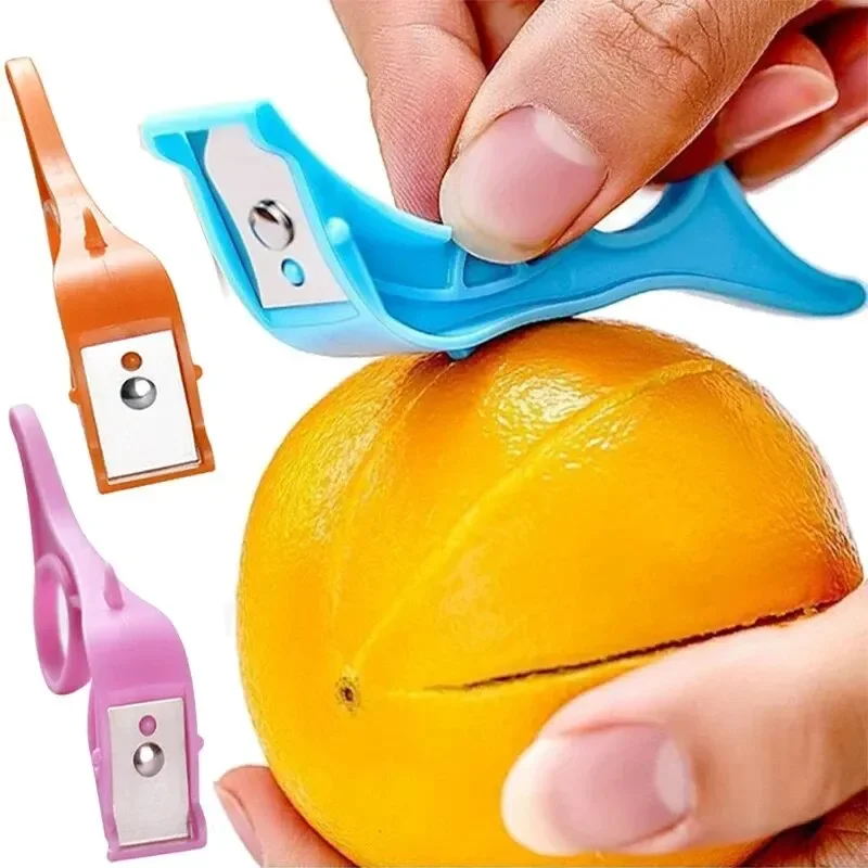 3Piece Portable Manual Stainless Steel Peeler Fruit Apple Kiwi Orange Cutter Vegetable Potato Peeling Kitchen Gadget