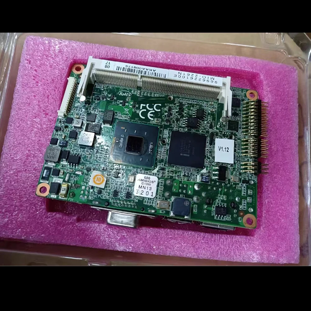 MIO-2261 For Advantech Extended Single aIndustrial Control Computer motherboard Ultra Small Industrial MIO-2261N