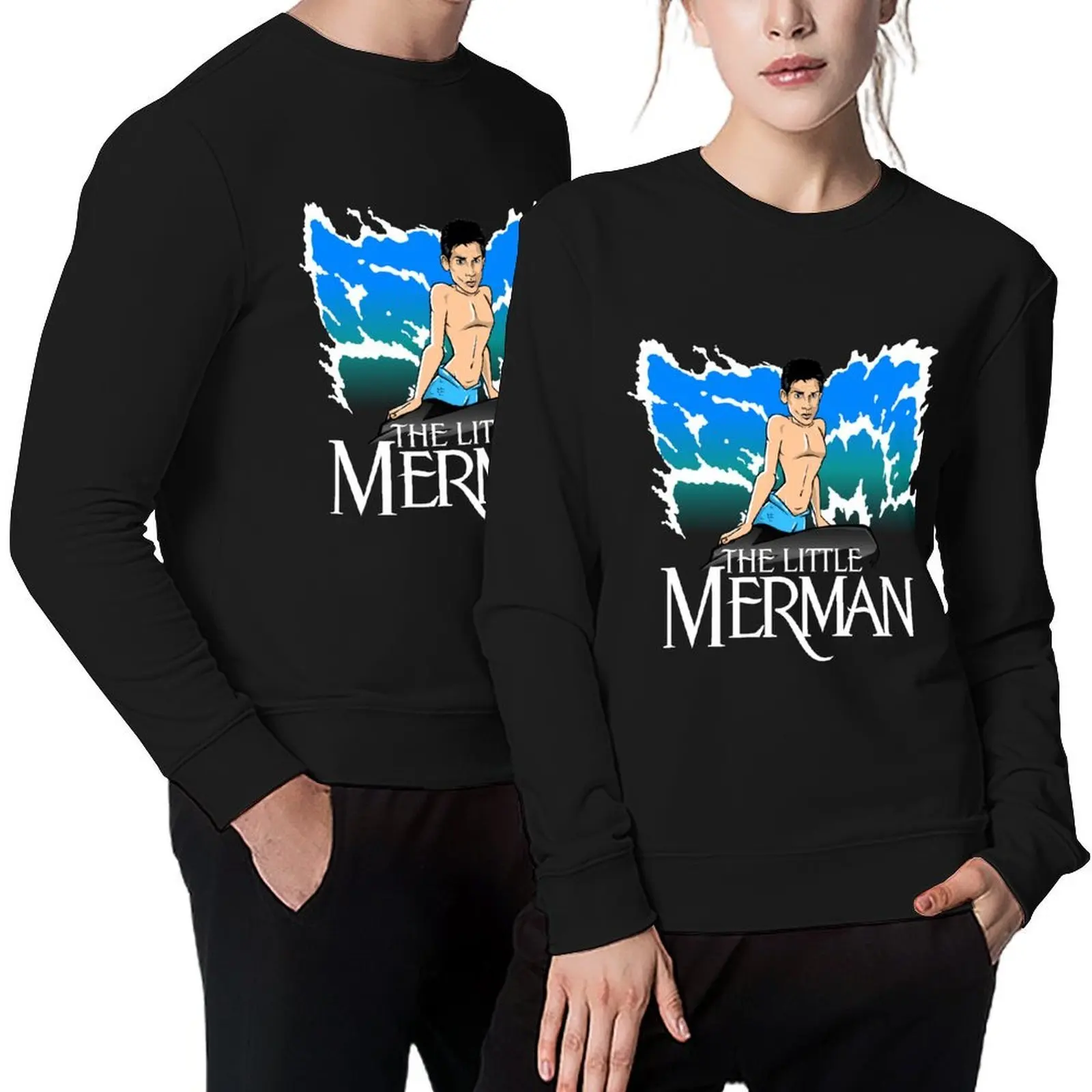 

The Little Merman Pullover men's autumn clothes men wear autumn clothes men's sweat-shirt men sweatshirt