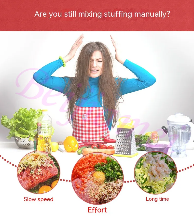 16L Commercial ผัก Dumpling บรรจุเครื่องบรรจุไส้กรอกผงแห้งผสมอาหารเนื้อเครื่องผสม