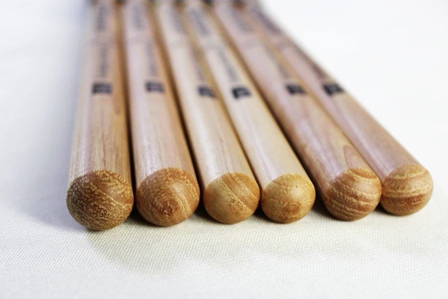 Arborea 5A/5B/7A Drum Sticks American Hickory Wood Drumsticks 1/3/5/12 Pairs Percussion Musicial Instrument Drum Accessories